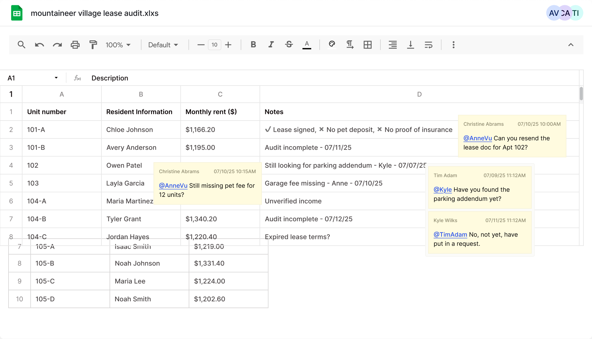 Lease Audit Without Surface Ai Mob