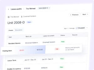 Lease audit software tools
